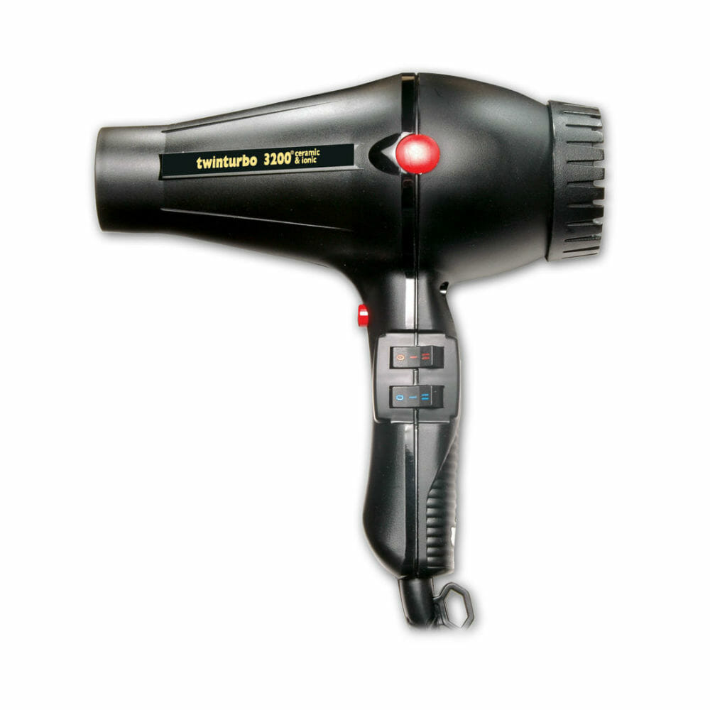 TwinTurbo 3200 Ceramic & Ionic Dryer Black