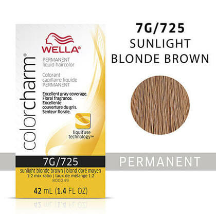 Wella Color Charm Liquid 7G/725 Sunlight Blonde Brown
