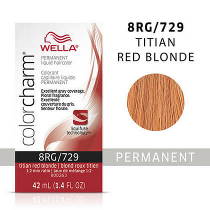 Wella Color Charm Liquid 8RG/729 Titian Red Blonde