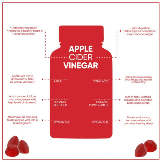 Goli Apple Cider Vinegar Gummies 60pcs