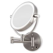 LED Mini Wall Mount in Satin Nickel