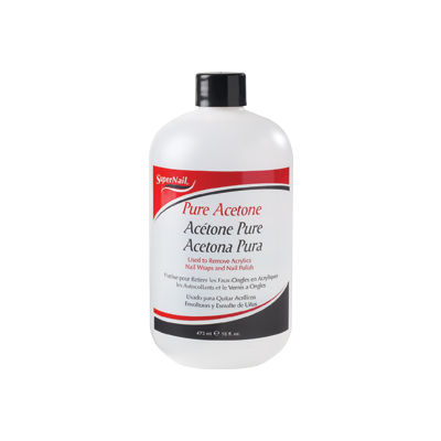 SuperNail Pure Acetone 16oz.