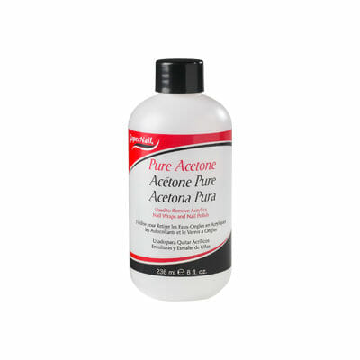 SuperNail Pure Acetone 8oz.