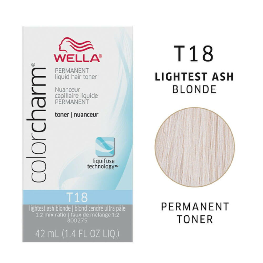Color Charm Liquid T18 Lightest Ash Blonde