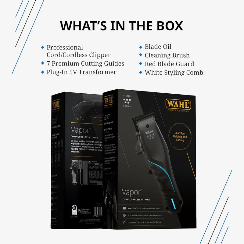 Wahl Vapor Premium Cordless Clipper