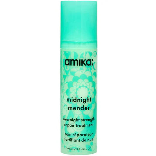 Amika Midnight Mender Overnight Strength Repair Hair Treatment Mask 3.3oz.
