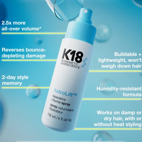 K18 AstroLift Reparative Volume Spray 4oz.