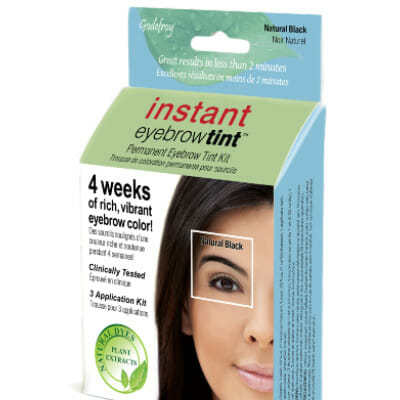 Godefroy Instant EyeBrow Tint Natural Black