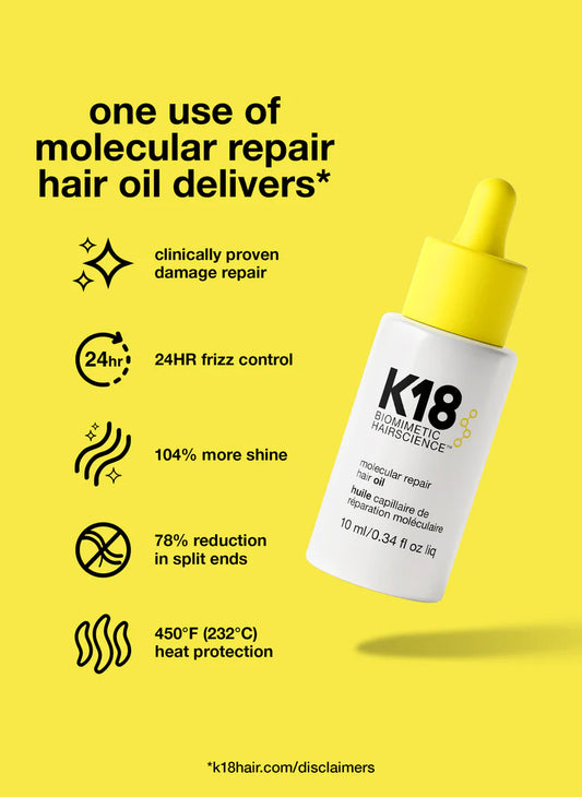 K18 Hair Oil 1oz.