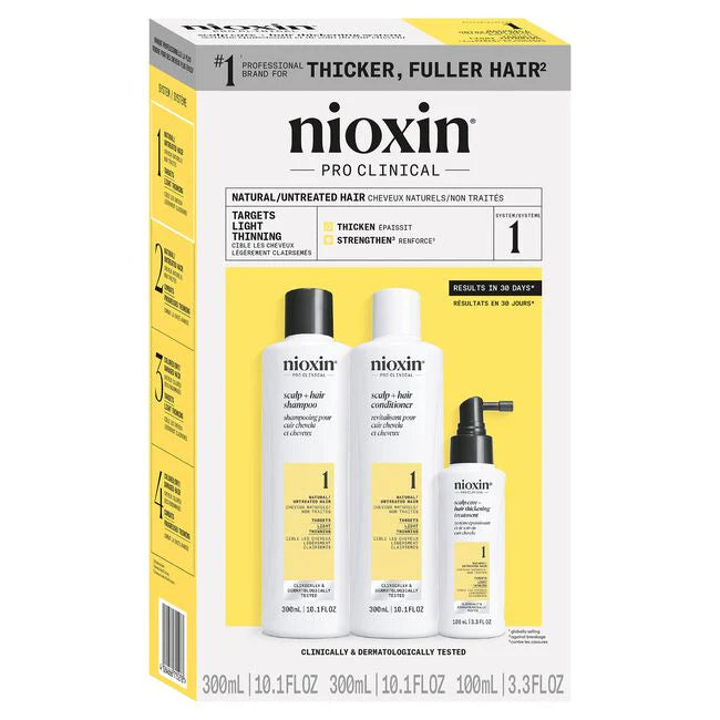 Nioxin System 1 Scalp & Hair Thickening Full Size Kit