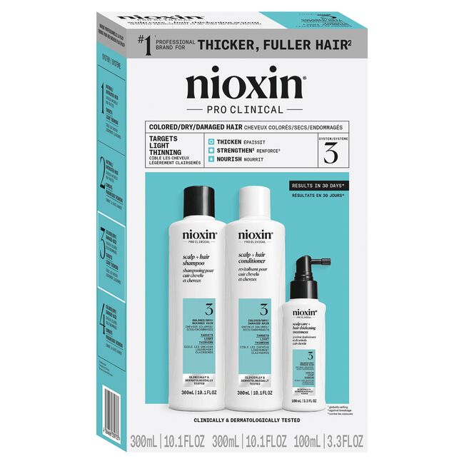 Nioxin System 3 Scalp & Hair Thickening Full Size Kit