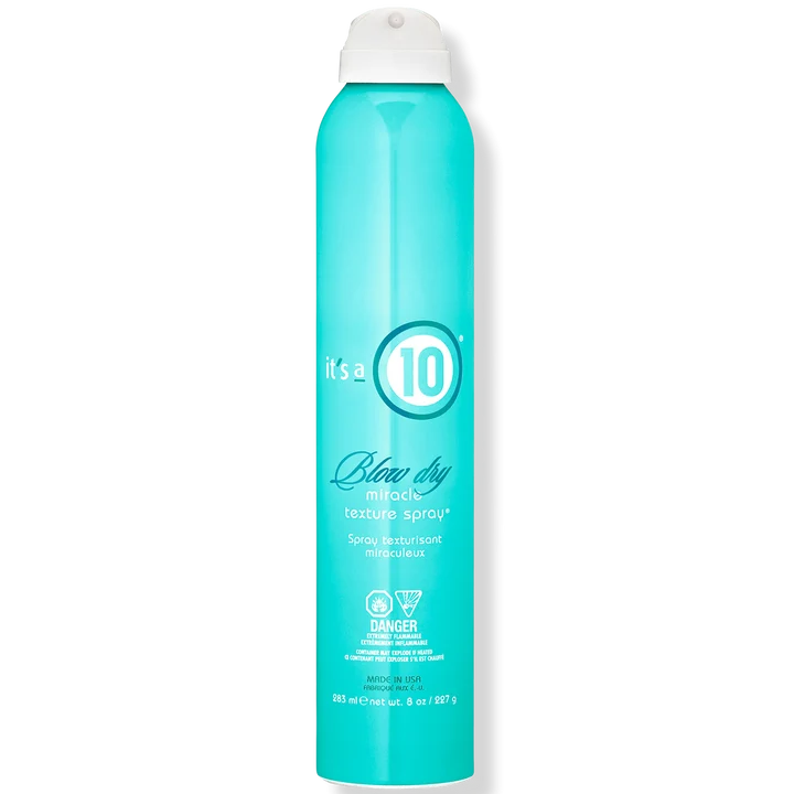 It's a 10 Miracle Blow Dry Texture Spray 8oz