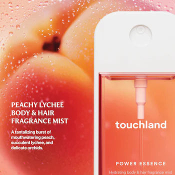 Touchland Peachy Lychee Body & Hair Fragrance Mist