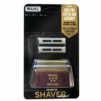Wahl 5 Star Shaver Super Close Gold Replacement Foil & Cutter Bar