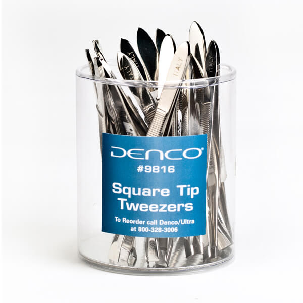 Denco Square Tip Tweezers
