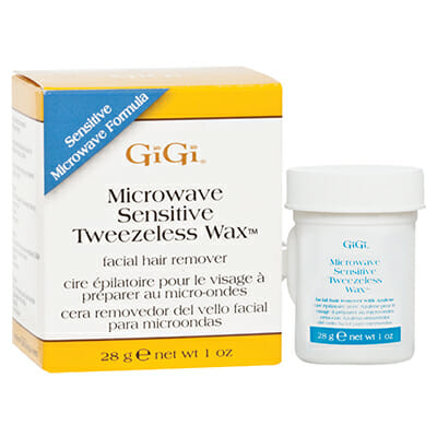 Gigi Microwave Sensitive Tweezeless Wax 1oz.
