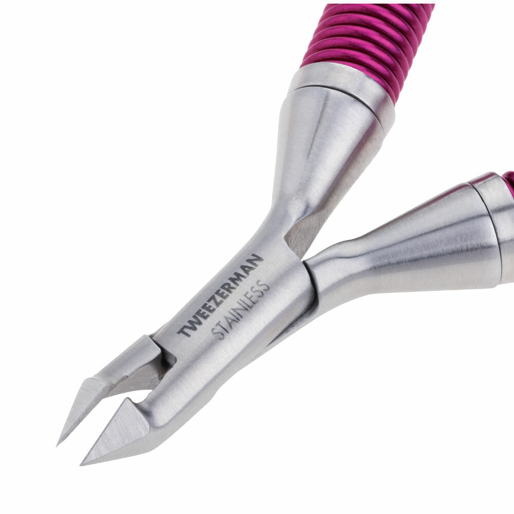 Tweezerman Grip &amp; Snip Spiral Spring Cuticle Nipper