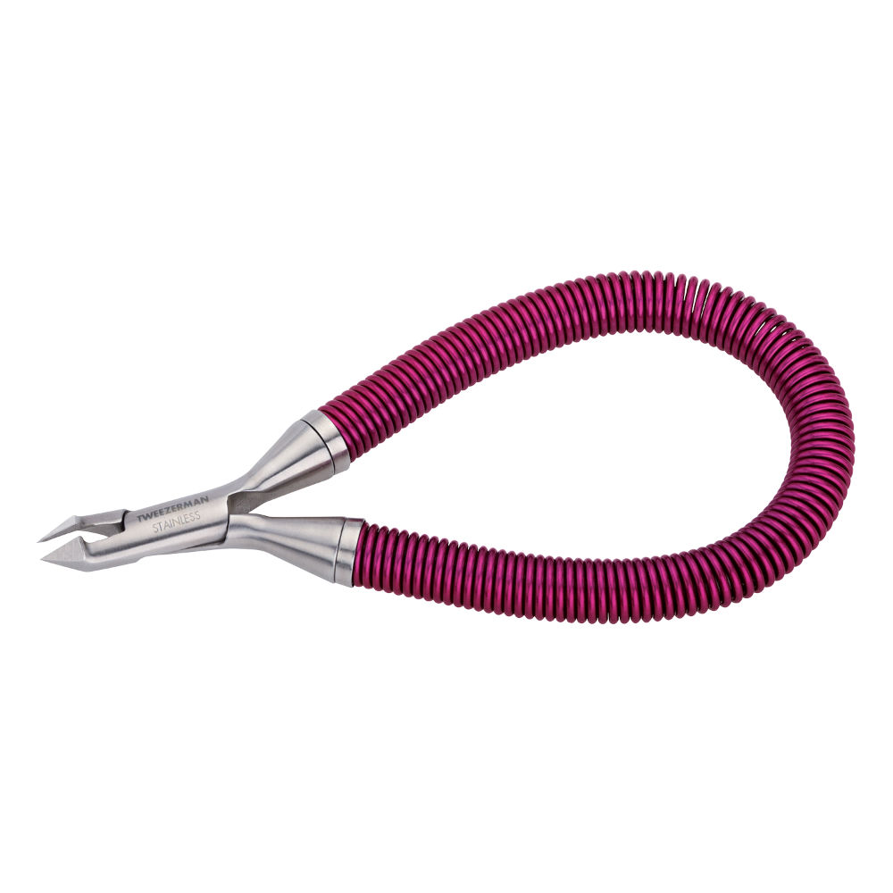 Tweezerman Grip &amp; Snip Spiral Spring Cuticle Nipper