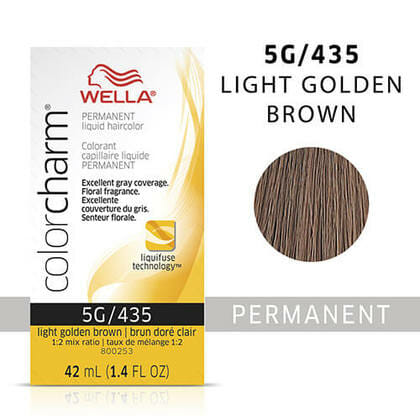 Wella Color Charm Liquid 5G/435 Light Golden Brown