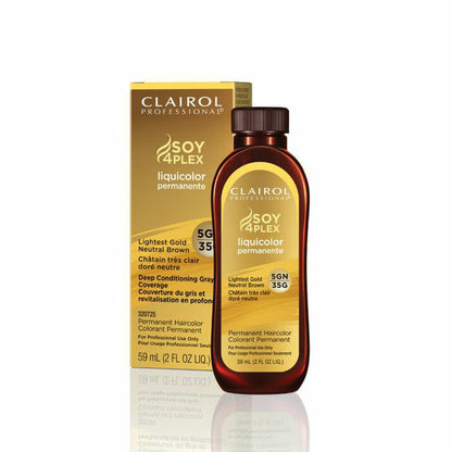 Clairol Soy4Plex LiquiColor Permanent Gold Shades