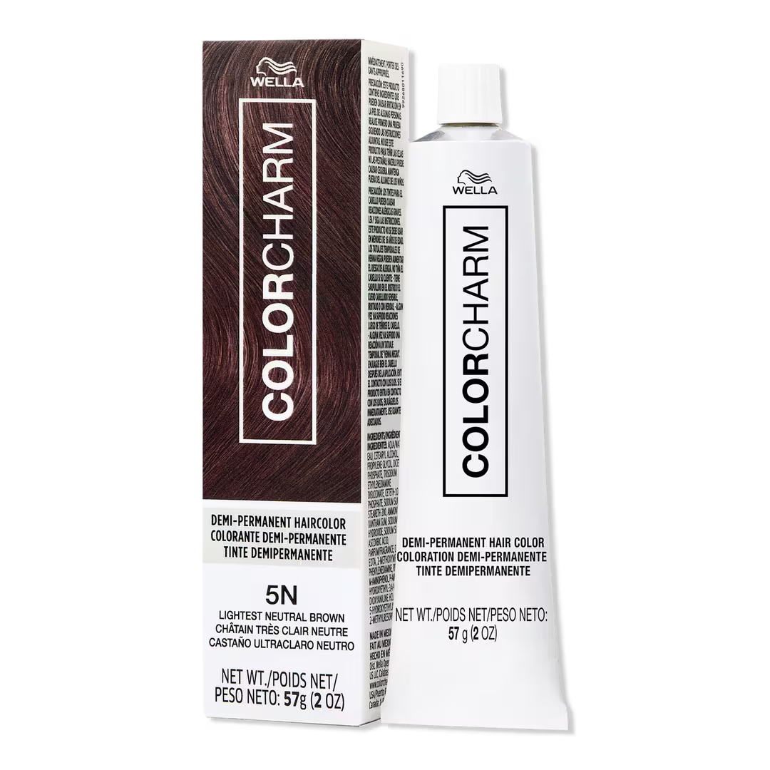Wella Colorcharm Demi-Permanent Cream Hair Color 5N-Lightest Neutral Brown