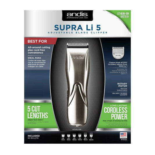 Supra Li 5 Adjustable Blade Clipper