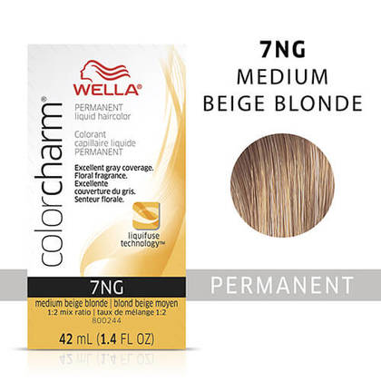 Wella Color Charm Liquid 7NG Medium Beige Blonde