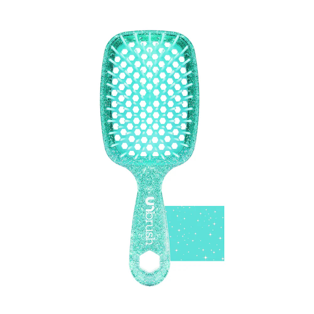 FHI UNbrush Glitter Detangler Turquoise