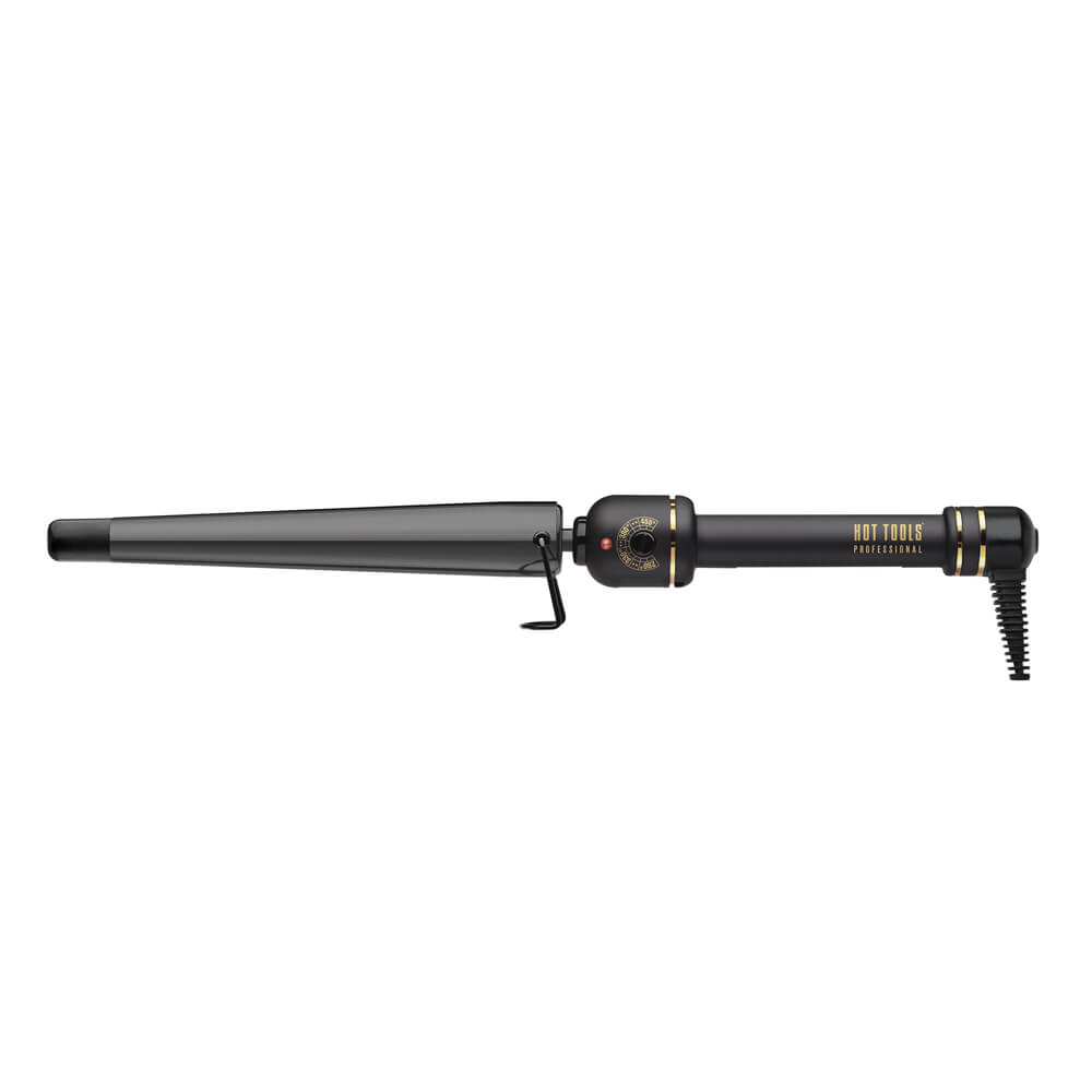Hot Tools 1 ¼" BLACK GOLD XL Tapered Curling Iron/Wand