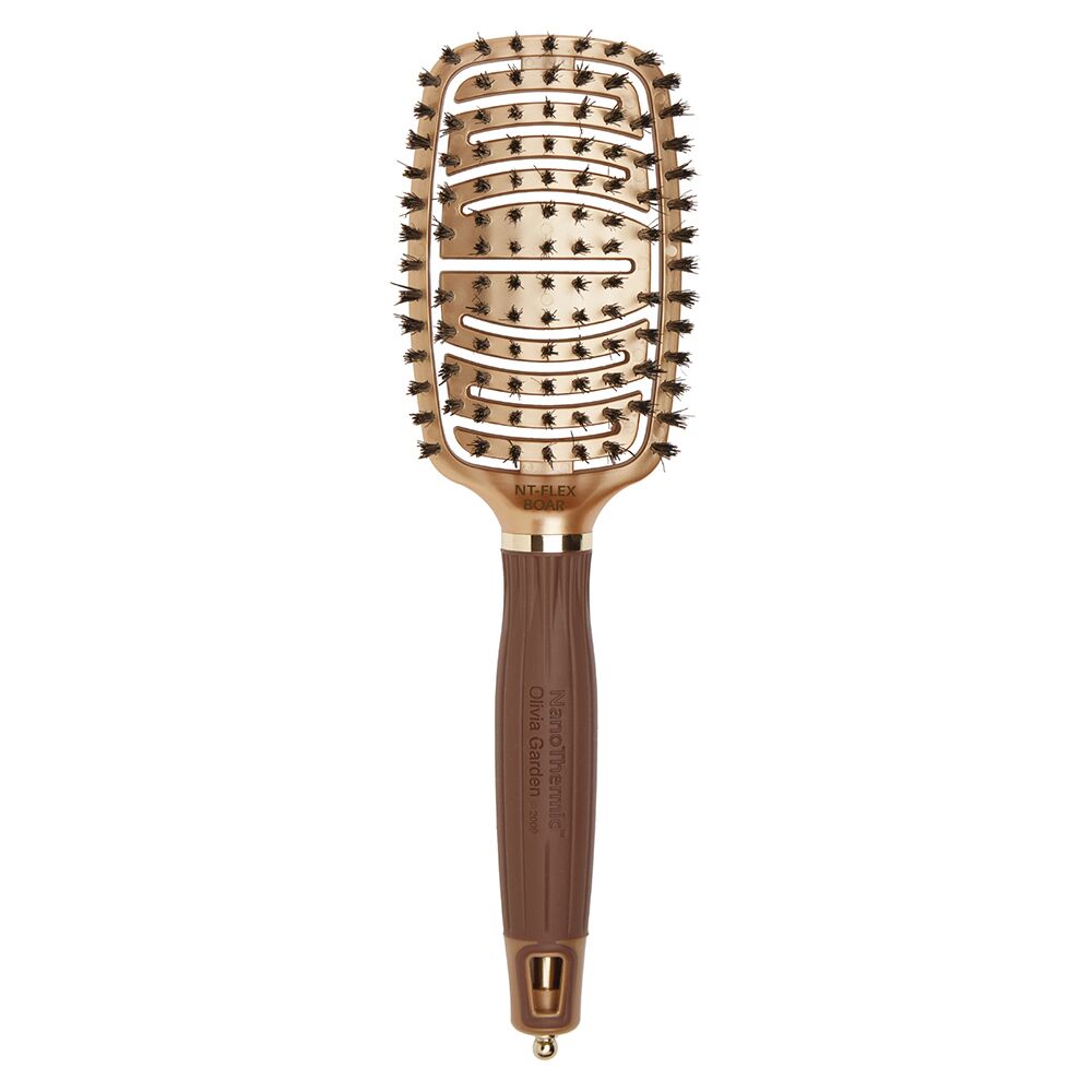 Olivia Garden NanoThermic Flex Boar Brush