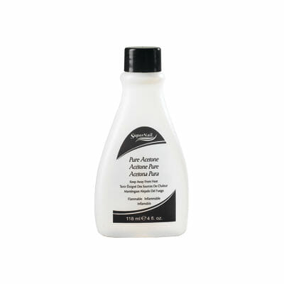 SuperNail Pure Acetone 4oz.