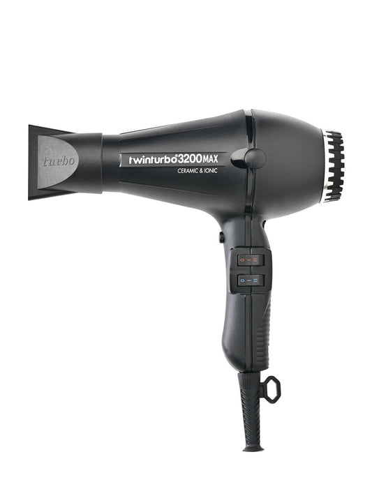 TwinTurbo 3200 MAX Hair Dryer Black