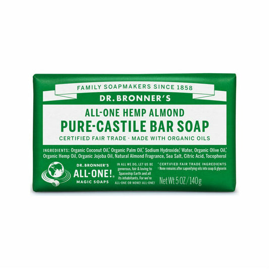 Dr. Bronner's All-One Almond Pure-Castile Bar Soap