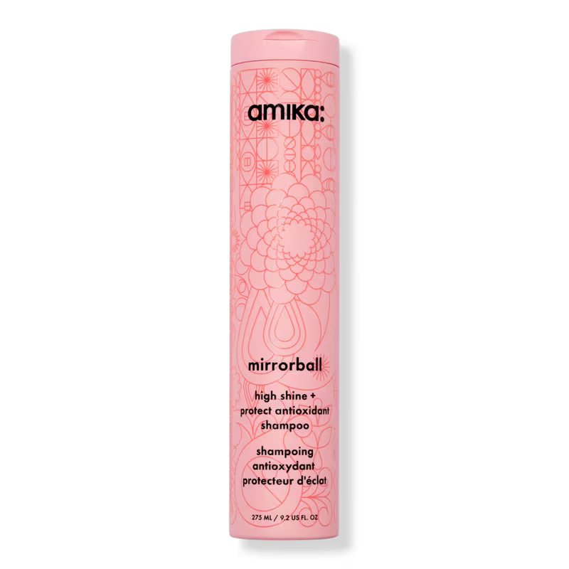 Amika Mirrorball High Shine + Protect Shampoo 9.2oz.
