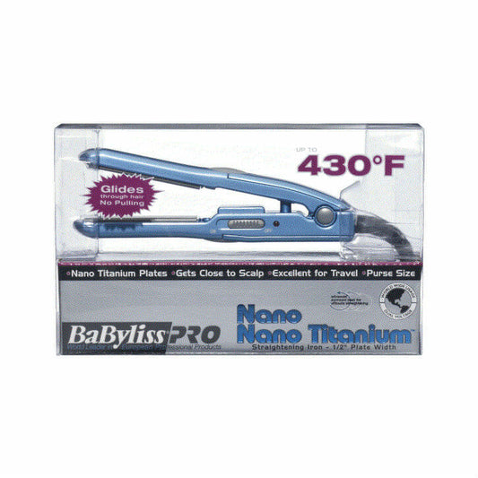 Nano Titanium 1/2" Mini Straightening Iron
