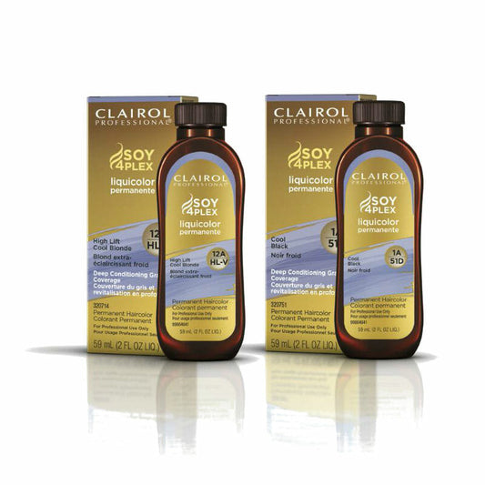 Clairol Soy4Plex LiquiColor Permanent Ash Shades