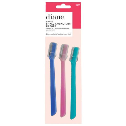 Diane #D217 Small Eyebrow Razors 3pk.