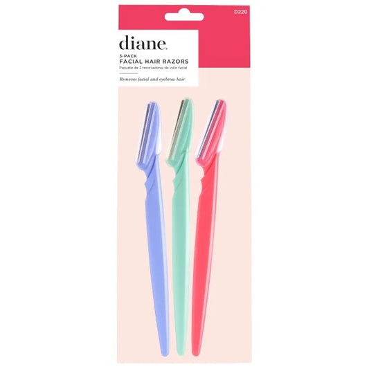 Diane #D220 Eyebrow Razors 3pk.
