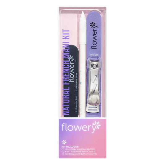 Flowery Natural French Mani KIt
