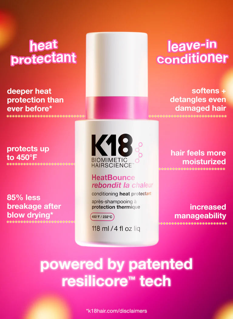 K18 HeatBounce Conditioning Heat Protectant 8oz.