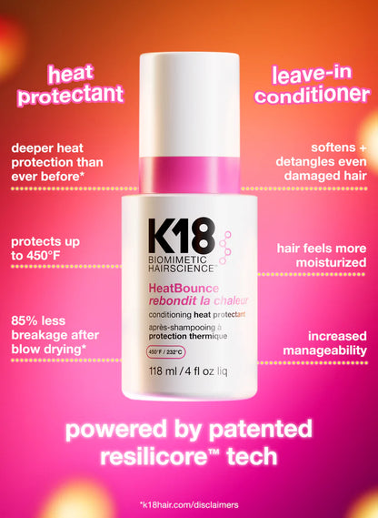 K18 HeatBounce Conditioning Heat Protectant 8oz.
