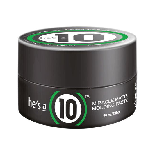 He's a 10 Miracle Matte Molding Paste 2oz.