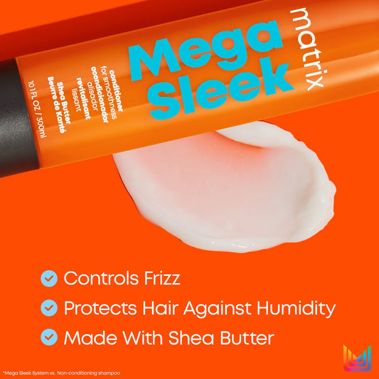 Mega Sleek Conditioner 10.1oz.