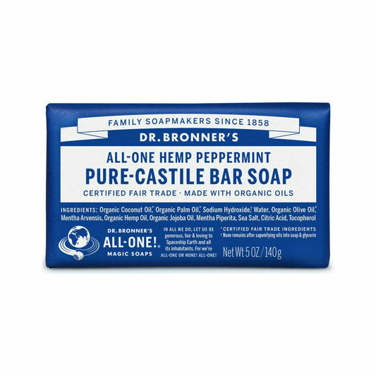 Dr. Bronner's All-One Peppermint Pure-Castile Bar Soap