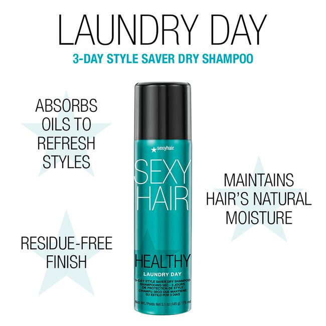 Sexy Hair Healthy Laundry Day Dry Shampoo 5.1oz