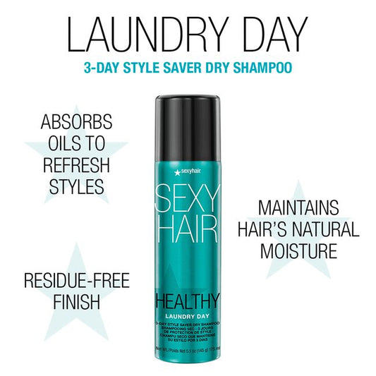 Sexy Hair Healthy Laundry Day Dry Shampoo 5.1oz