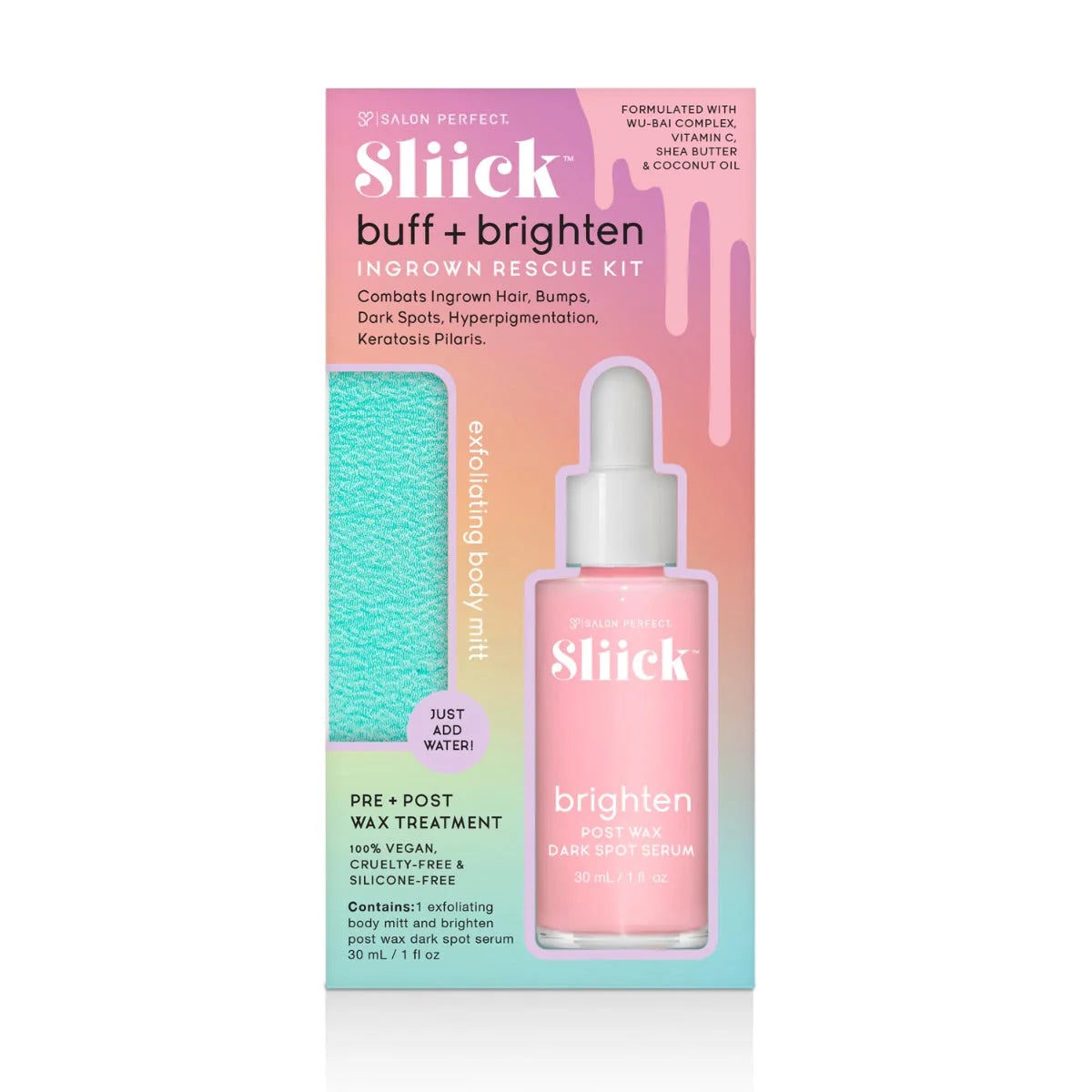 Sliick Buff & Brighten Ingrown Rescue Kit