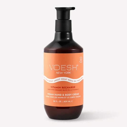 Voesh Vitamin Recharge Hand & Body Creme 28oz.